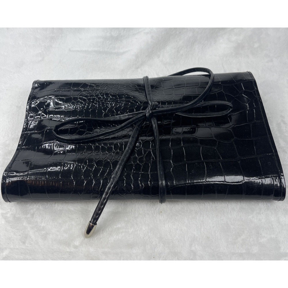 BH Cosmetics 15-Piece Makeup Brush Set Black Vinyl Roll-Up Case New